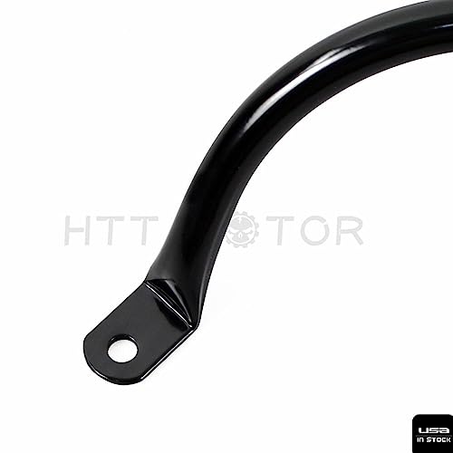 Soporte de acero para alforjas HTTMT 2009-2013 para motos Harley-Davidson Touring (Negro) miniatura 5