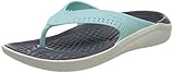 Crocs Literide Flip, Chanclas Unisex Adulto, Azul (Ice Blue/Almost White 4kp), 38/39 EU