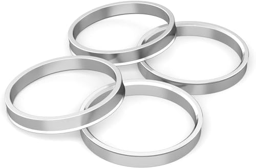 GEARMONSTER 4tlg Zentrierringe Felgen Aluminium 74,1 x 72,6 mm Alufelgen Zentrierungsringe Nabenzentrische Ringe Eloxierter Aluminiumring für BMW