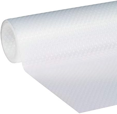 Miniatura 2 de Duck Brand Clear Classic EasyLiner - Revestimiento para estantes, no adhesivo, transparente, 12 pulgadas x 6 pies, 2 rollos