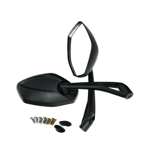 Espejo retrovisor de motocicleta con cristal HD antirrotura para dirt bike