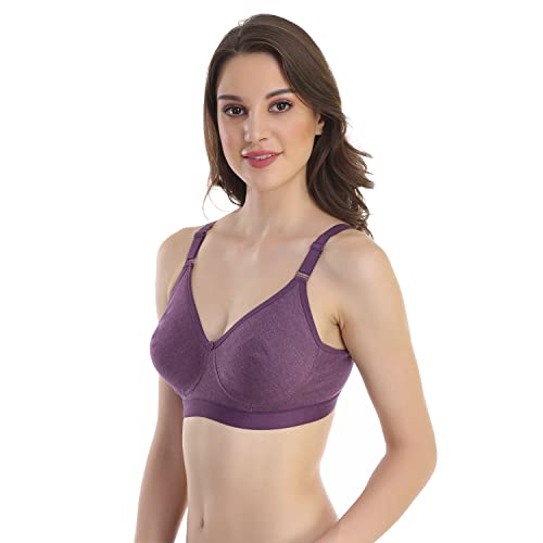 Image of Extra Comfort Non Padded Non Wire Bra for Everyday Combo Pack of 3