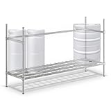 Zedfire 18 x 60 x 34 Commercial Keg Rack, Metal Dunnage Shelf for Brewery Cooler Storage