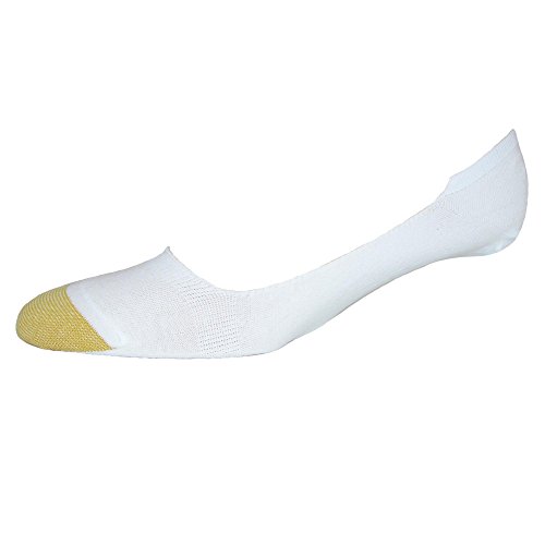 Gold Toe Men's Extended Size Loafer No Show Liner Socks (3 Pair Pack), Multi3