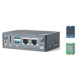 Computadora FriendlyElec NanoPi M5 de una placa - Rockchip RK3576 SBC con HDMI, Dual GbE, M.2 NVMe y SDIO WiFi, soporte de memoria UFS 2.0 (8 GB de RAM, 64 GB UFS y WiFi)