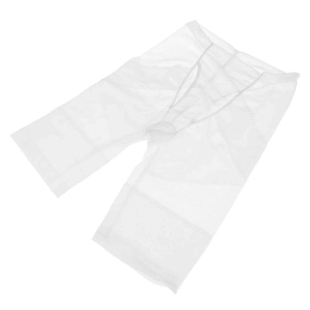 ujeavette UJEAVETTE® Men's Shapewear Tummy Control Slimming Shorts Pants Body Shaper XL White-picture-52