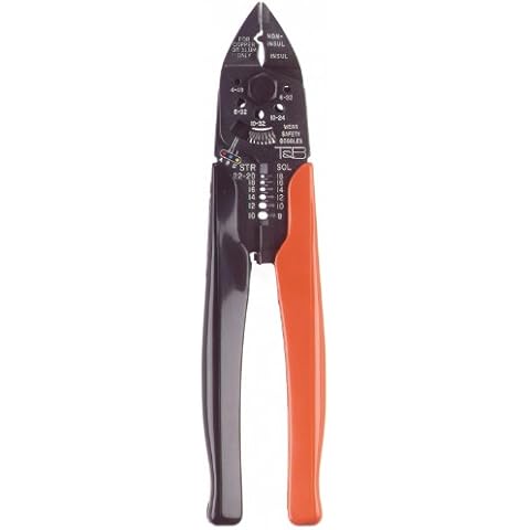 Thomas & Betts WT2000 Plier Type Crimping Tool with Wire Cutter, Bolt Cutter and Wire Strippers Cover