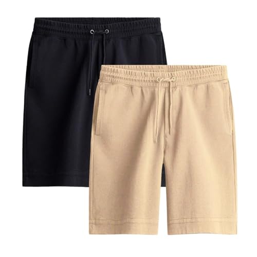 Image of Nobero V2 Shorts for Men | Zip Pocket Shorts | Regular Fit | Elasticated Waist | Soft & Breathable Fabric | Casual Everyday Wear