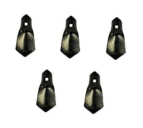 5 of S-Tine Sweeps 2.75" x 1/4" Thick w/ 3/8" Bolt Hole (3/8" x 1.25" Head Bolt) 29736