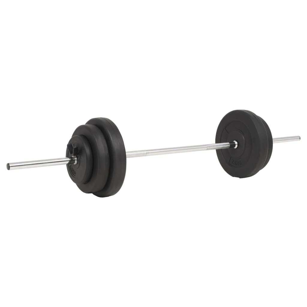 INLIFE Langhantel mit Gewichten 60 kg,61.22kg,3145017