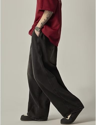 Mens Baggy Jeans for Men Women Y2k Hip Hop Skater Pants Wide Leg Jnco Jeans Loose Fit Denim Pants2