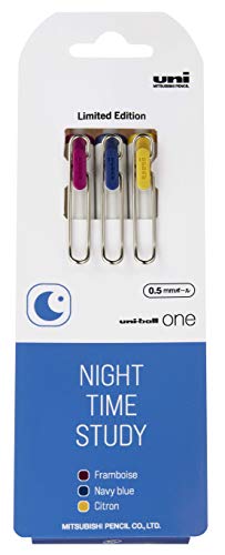 三菱鉛筆 限定 ユニボールワン 0.5mm UMN-S-05-K3C NIGHT TIME STUDY