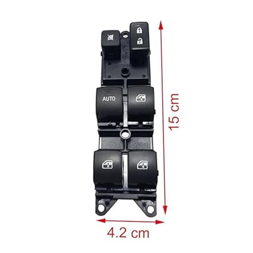 Interrupteur commande vitre pour Mitsubishi Outlander 2013-2018 bouton lève-vitre - 5