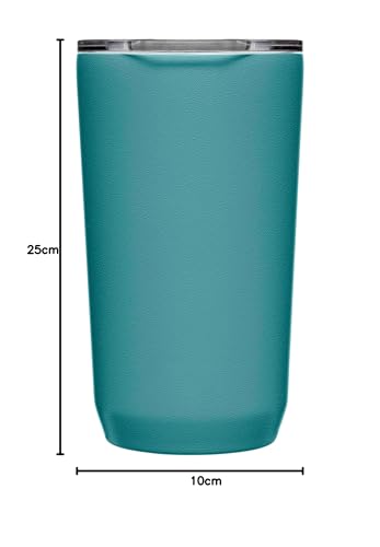 Image of CamelBak Horizon 16oz Tumbler - Insulated Stainless Steel - Tri-Mode Lid - Lagoon