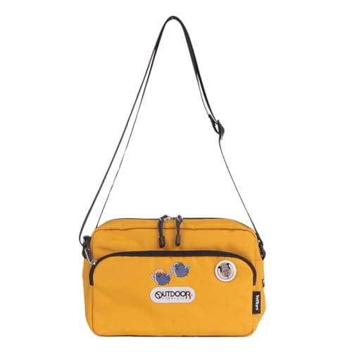 [アウトドアプロダクツ] ハイキュー コラボ ショルダーバッグ ODHQ03 【74】 烏野高校（オレンジ）のサムネイル