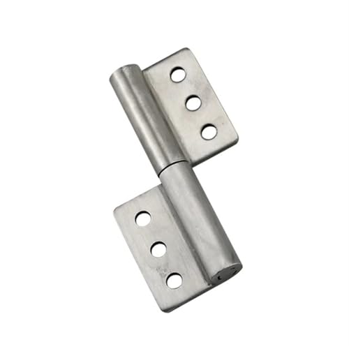 Removable Flag Hinge 100 * 60 Industrial Machinery and Equipment Thickened Load-Bearing Hinge Stainless Steel 1Pcs(CL033-7 R)