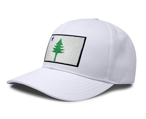 Image of International Tie State Hat for Men and Women, Adjustable Snapback Trucker Baseball Cap with Embroidered Patch