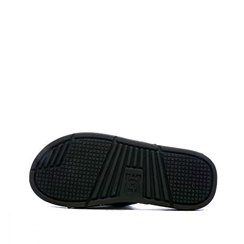 DC Shoes Men's Thong Sandals Flip Flops , Black , 9 US2