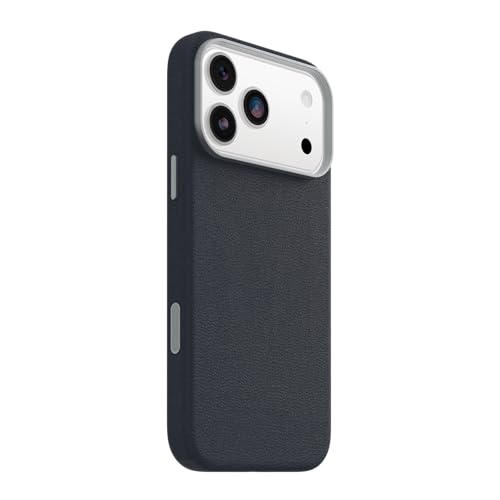 Image of OtterBox iPhone 17 Pro Max Symmetry Series Cactus Leather Case - Blue Sentiment - Slim, Premium Protective iPhone Case