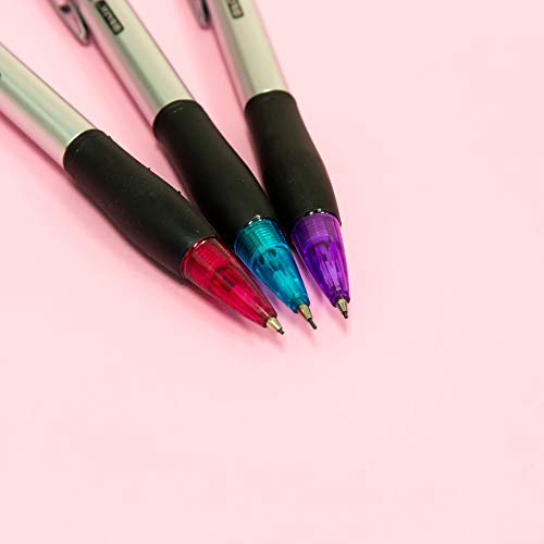 Bazic Mechanical Pencil 0.7Mm Marc Soft Grip, Latex Free Eraser, Smooth Writing Pencils Lead For Drafting Drawing Sketching (3/Pack), 2-Packs #TOP1