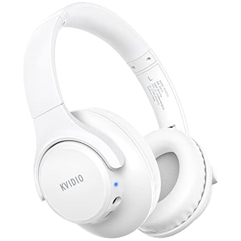 KVIDIO Bluetooth Kopfhörer, Kabellose Kopfhörer Cover