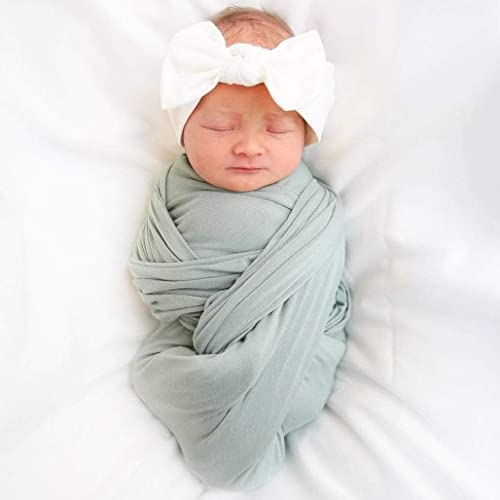 Image of KYTE BABY Rayon Made from Bamboo Swaddling Blanket (Sage)