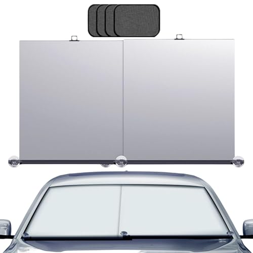 Pare-soleil de voiture enroulable pour bloquer la lumière directe du soleil