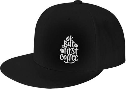 Ok But First Coffee Adjustable Outdoor Baseball Hat Flat Hat
