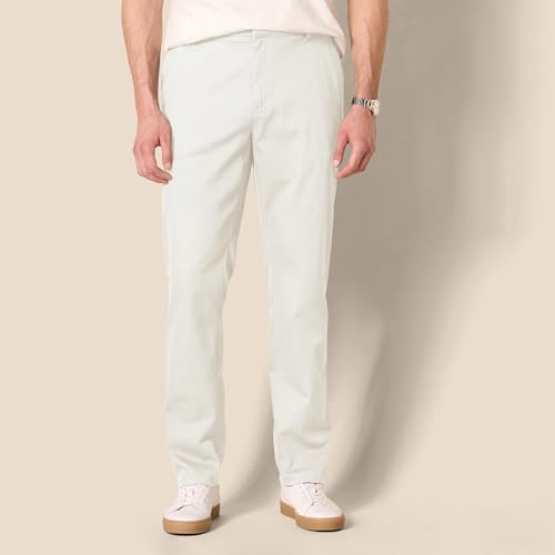 Image of Amazon Essentials Men's Slim-Fit Wrinkle-Resistant Flat-Front Stretch Chino Pant