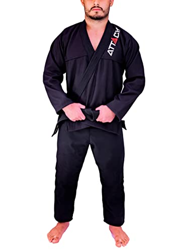 KIMONO JIU JITSU TRANÇADO ADULTO ATTACK 3.0 (BRANCA, A4)