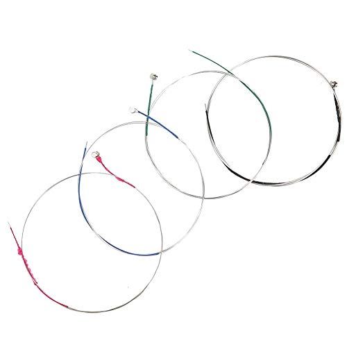 Pack of 4 Violin Strings Professional Stainless Steel Violin Strings for 4/4 Violin Accessories Mixer - Image 2