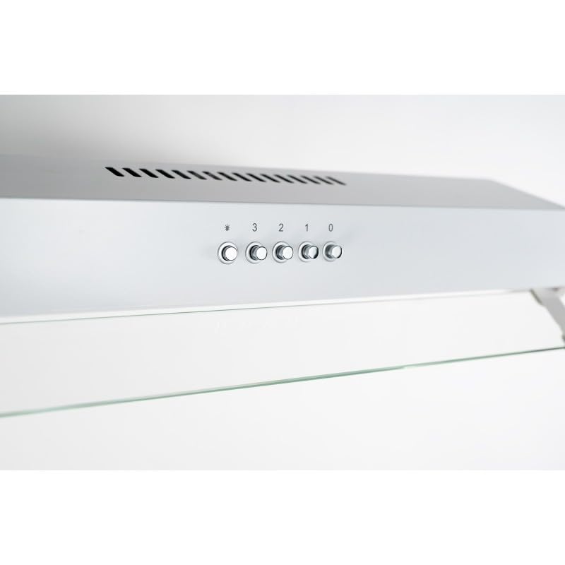 BELDEKO Hotte Casquette 60 cm Blanc 210 m3/h 100W - Marque Française