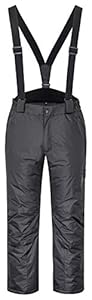 icefeld Herren Winterhose/Thermohose/Schne... PFC frei, schwarz in M