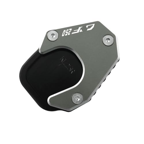 Plaque de support pour CRF 250 Rally élargie en alu CNC pour stabiliser la béquille