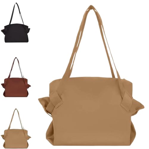 Saint Chevelle Bag, 2025 Women's Collapsible Tote Shopping Bag, Large-Capacity Shoulder Messenger Bag for Travel