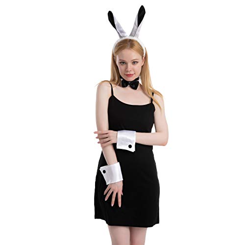 image for Spooktacular Creations 5 Pcs Bunny Costume Set Including Bunny Ears He