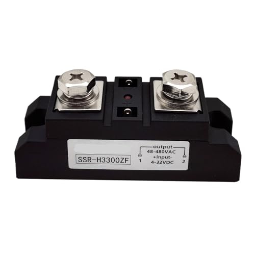 Relais statique SSR 300A commutation DC AC pour armoire électrique - 2