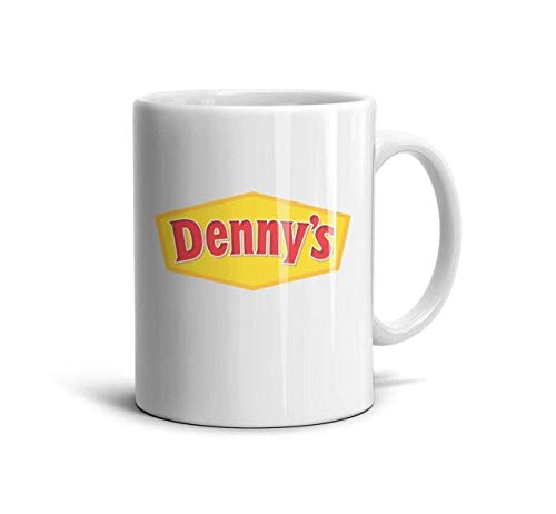 NA Tasse à café ou Tasse à thé en céramique Blanche de Denny 's