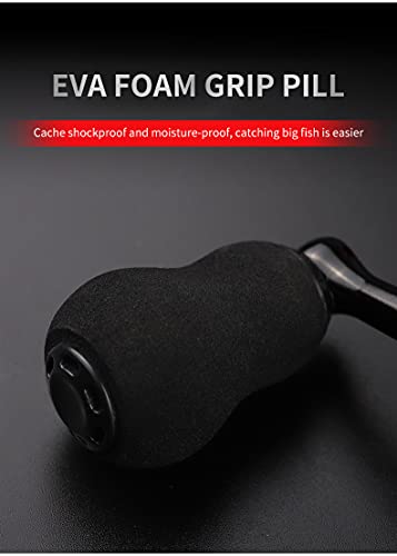 LINNHUEスピニングリールHE1000 (ブラックレッドHK, 7000) 8枚目