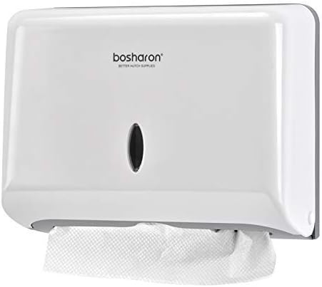 iTradeIMEX Multifold Hand Towel Paper Dispneser Wall Mounted Tissue Paper Dispenser (White)