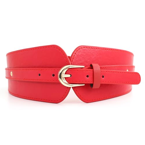 GKOXUQ Breathable Comfortable Belt Trendy Women's Waistband Party Dress Waist Cincher For Casual Outings Parties