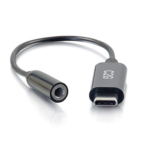 Adaptador USB-C a AUX para conectar auriculares de cable a teléfonos modernos
