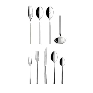 Villeroy and Boch New Wave Flatware 64 Pc. Service for 12 by Villeroy and Boch