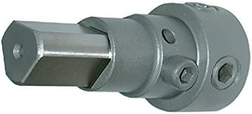 CS Unitec | 7-9-100 | Three-Flats Weldon Shank Adaptor - for Converting a Geared Chuck to a 1/2" Shank for Annular Cutters. 2-1/8" Length, 1/2" Shank - Made in USA