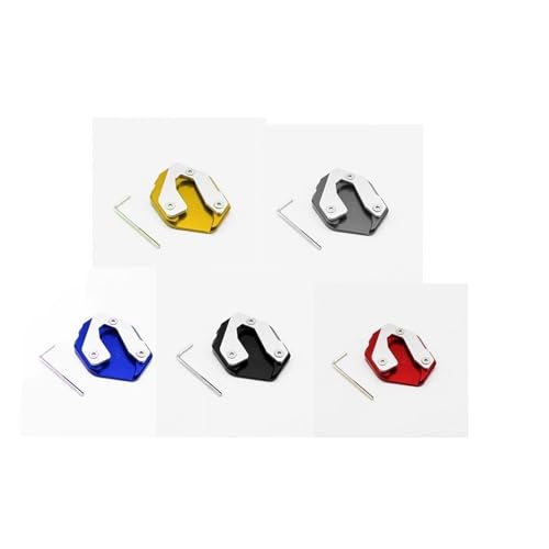 Pied béquille moto extension de plaque latérale pour MT-09 et XSR 13-21