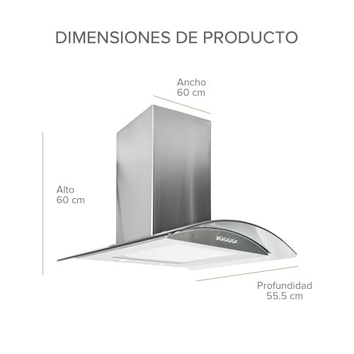 Lista de Campanas de Acero Inoxidable para Cocina los mejores 10. 17 Campanas de Acero Inoxidable para Cocina marca AVERA (2)