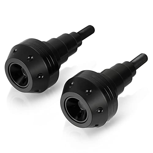 OXLLONE Motorrad Rahmen Crash Pads Motorgehäuse Sliders Protektor für MT07 2015-2021 FZ1 FZ6 FZ8 Tracer 900 GT MT09 MT 09 2015-2020-Schwarz