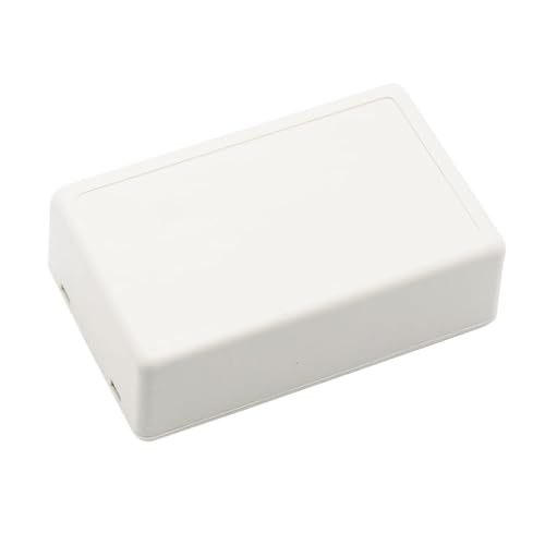 Miniatura 120 de Zulkit 5 cajas de proyecto de plástico ABS para proyectos eléctricos, caja de conexiones pequeña, color blanco, 2.4 x 1.42 x 0.98 pulgadas
