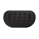 PrimeBlis マウスリストレスト 手首置き マウス手首クッション 低反発クッション 疲労低減 ストレス解放 人間工学デザイン 通気性 すべり止め付 パソコン用 (ブラック単品)