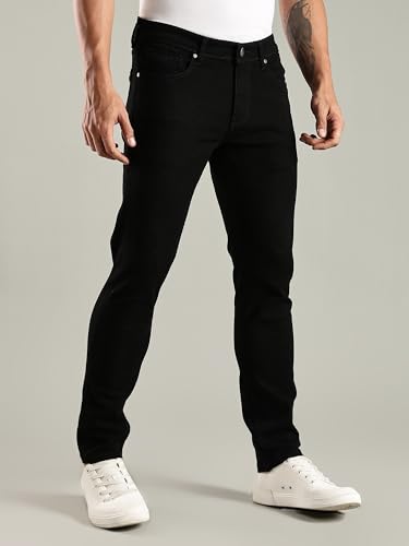 Image of Thomas Scott Men's | Mild Fade | Slim Fit | Denim | Regular Wear | Stretchable | Casual Jeans for Men